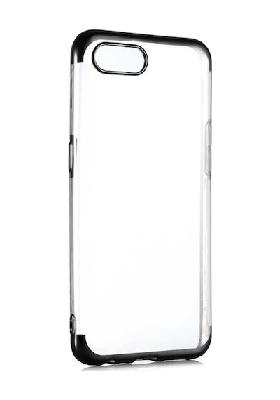 Realme C2 Kılıf Zore Dört Köşeli Lazer Silikon Kılıf