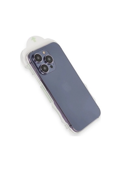 Mey İthalat Apple iPhone Uyumlu 16 Pro Max Magic 5d Hayalet Cam  - Siyah