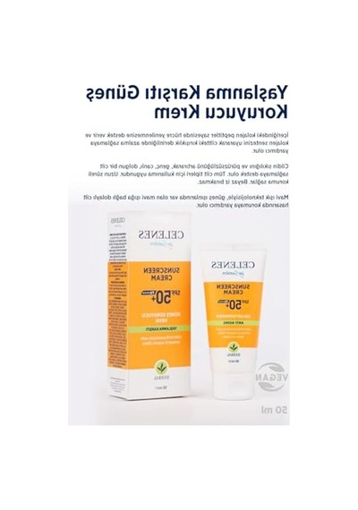 50 Ml Celenes Herbal Yaşlanma Karşıtı Güneş Kremi, Spf 50+