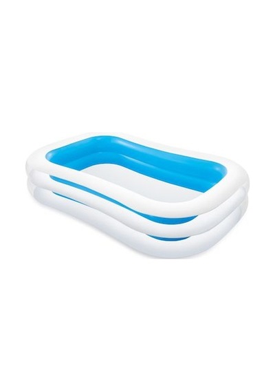 Intex Dış Bölme Şeffaf Aile Havuzu 262x175x56 CM-56483 Çok Renkli