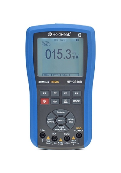 Holdpeak 3310b Dijital Osiloskop Lcd Ekran 4000 Adet Ölçüm Aralığı Ac Dc Voltaj Akım Direnç