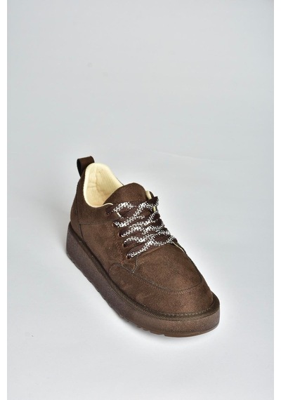 Fox Shoes V602045402 Kahverengi Süet Süet Kalın Tabanlı Günlük Kadın Ayakkabı Kahverengi Fox Shoes V602045402 Kahverengi Süet Süet Kalın Tabanlı Günlük Kadın Ayakkabı Kahverengi