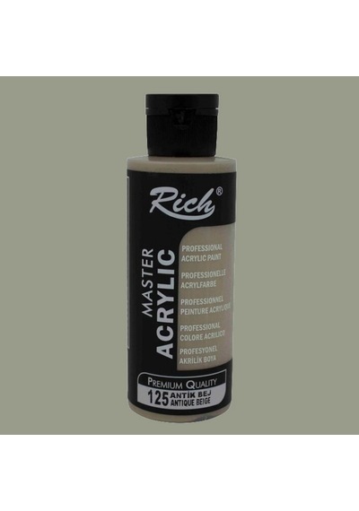 Rich Master Akrilik Boya 120Ml 125 Antik Bej