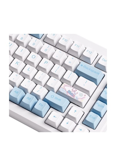 Akko MOD 007 HE PC Stellar Journey Hall Effect Cream Yellow Magnetic Switch RGB Mekanik Oyuncu Klavye