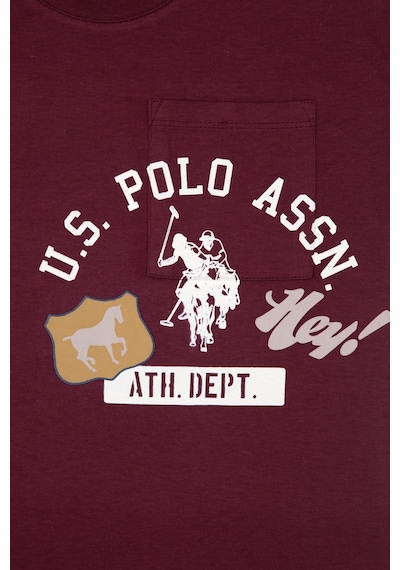 U.S. Polo Assn. Erkek Çocuk Bordo Bisiklet Yaka Süprem Sweatshirt 50316489-VR177 U.S. Polo Assn. Erkek Çocuk Bordo Bisiklet Yaka Süprem Sweatshirt 50316489-VR177