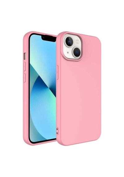 Apple Uyumlu iPhone 14 Kılıf Zore Mara Lansman Kapak Pembe