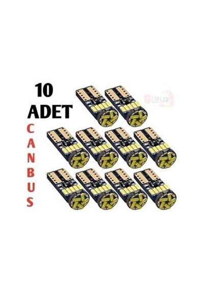 T10 Led Ampul Park Led Plaka Led 10 ADET