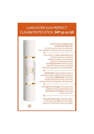 Sun Perfect Sun Clear&tinted Stick Spf50 12g