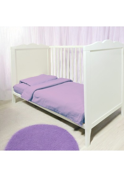 Joyous Mom Kids 4 Katlı Müslin Bebek Nevresim Takımı Organik Bebek Uyku Seti Beşi