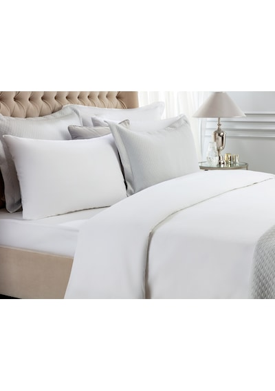 Madame Coco Daisi Tek Kişilik %100 Pamuk Ranforce Düz Nevresim - Beyaz 8684427209264 Beyaz