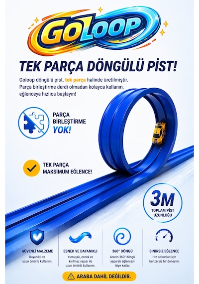 Go Loop Yarış Pisti 3 Mt
