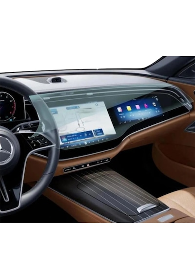 Mercedes E180 2025 Multimedya Ve Yolcu Ekran Uyumlu Nano Ekran Koruyucu