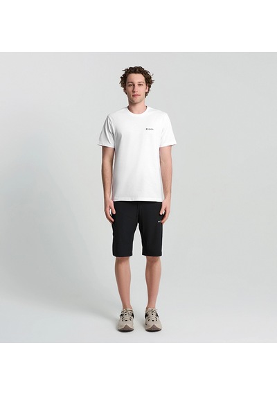 Columbia Csc Gem Label Erkek Kısa Kollu T-shirt Cs0405 Beyaz