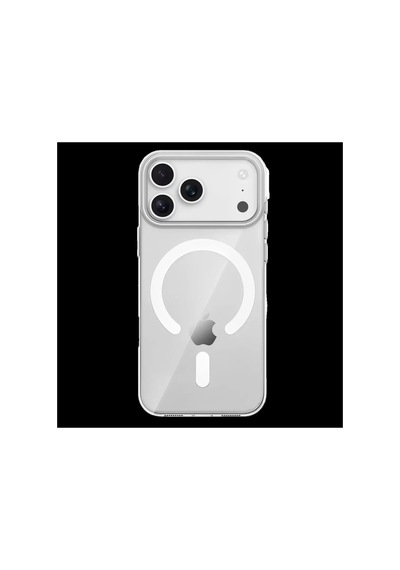 Apple iPhone Uyumlu 17 Pro Pc Blank Magsafe Kapak - Şeffaf Bz8683140888695