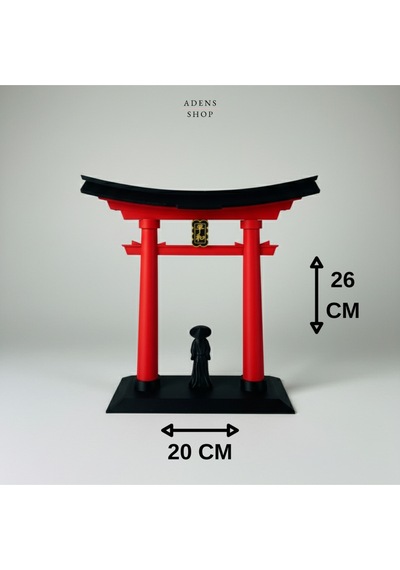 Torii Kapısı Ve Samuray Dekoratif Aksesuar