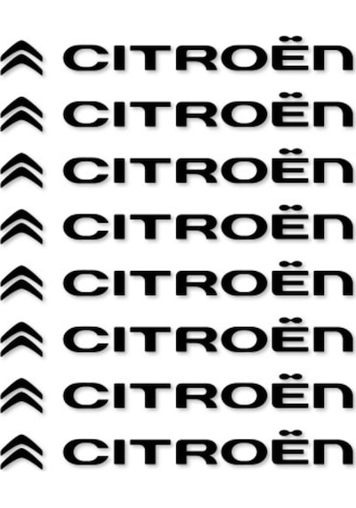Citroen Kapı Kolu Sticker Yapıştırma 8 Adet Citroen Kapı Kolu Sticker Yapıştırma 8 Adet