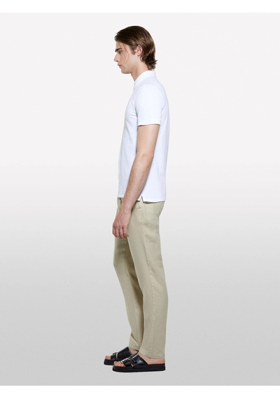 %100 Pamuk Regular Fit Polo T-shirt Erkek Beyaz Polo - 325p3089s300t Beyaz
