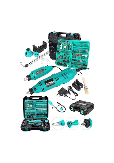 Steiner 400 Watt 352 Parça Devirli Hobi Gravür Mini Taşlama Seti