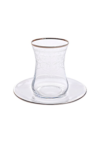 Decorium Çay Takımı 12 Prc Morano Platin M00719 Platin