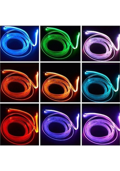 Araç Içi Atmosfer Ambiyans Led Neon Ip Led Rgb App Kontrollü 5 P Araç Içi Atmosfer Ambiyans Led Neon Ip Led Rgb App Kontrollü 5 P