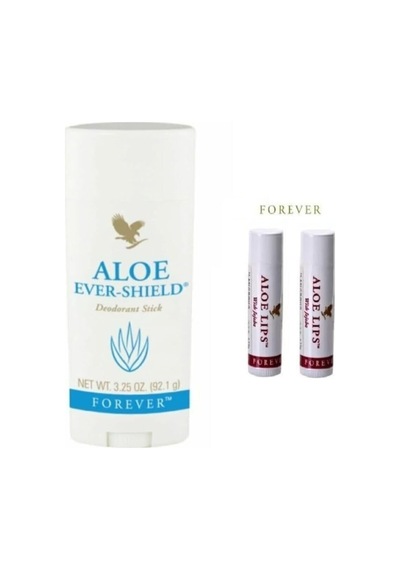 Aloe Deodorant Stick/rollon Ve 2 Adet Aloe Lips Dudak Bakım Seti, Herbalclup014