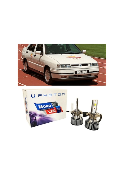 Seat Toledo Led Xenon Uzun Far Ampulü H1 Mono Yeni Seri Beyaz 1999-2009