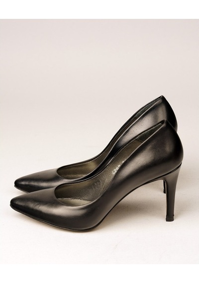 Seç Kundura 4292 Hakiki Deri Stiletto 9Cm Siyah