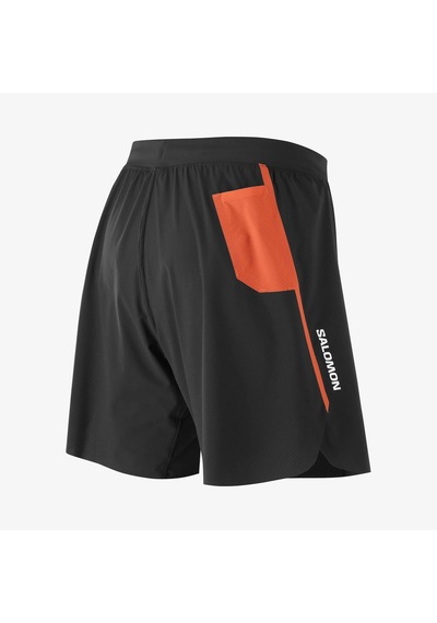 Salomon S/lab Speed 7" Erkek Koşu Şortu Deep Black Lc2692200 Siyah