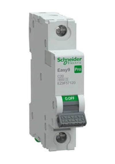 Ez9f57120 - Easy9 Pro 1p C 20a Mcb 6000a