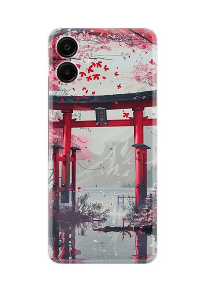 Samsung Galaxy Uyumlu - A06 Kılıf Boutique Baskılı Resimli Japan Pcode -046