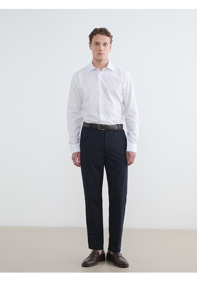 Lcw Vision Beyaz Slim Fit Erkek Basic Gömlek