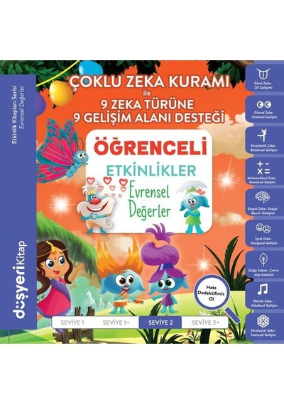 Evrensel Değerler Öğrenceli Etkinlikler - Ayşe Şule Bilgiç - Düşyeri Yayınları