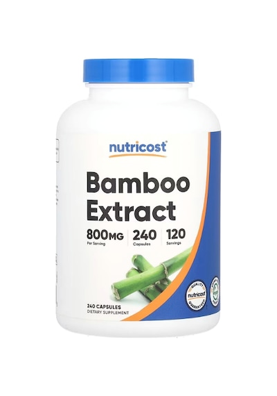 Nutricost Bamboo Extract, 800 Mg, 240 Capsules - Vegan, Glute...