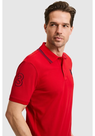 U.S. Polo Assn. U.s. Polo Assn. Erkek Polo T-shirt Pu-8728 Kırmızı