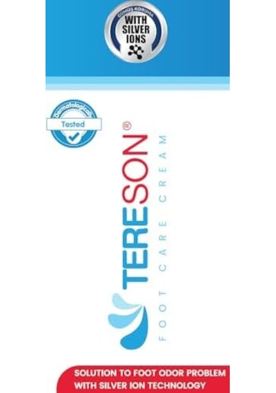 Tereson Koku Karşıtı Ayak Bakım Kremi 50 Ml Gümüş Iyon Korumalı 3 Paketi
