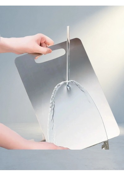 Mutfak İçin Paslanmaz Çelik Kesme Tahtası 24x15 Cm 12v