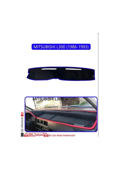 Mıtsubıshı L300 1986-1993torpido Koruma Halısı Mavi Kenar