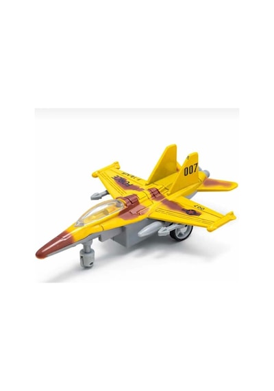 4 Parça Çek Bırak Mekanizmalı 3d 1:180 Ölçekli 9cm Detaylı Tasarımlı Oyuncak Savaş Uçağı Seti