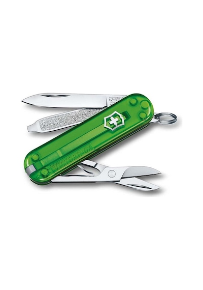 Victorinox 0.6223.T41G Green Tea Classic Kamp Çakı Yeşil
