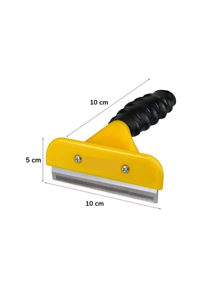BUFFER® 10 cm Kedi Köpek Tarağı Fırçası Tüy Alıcı Toplayıcı Tarak