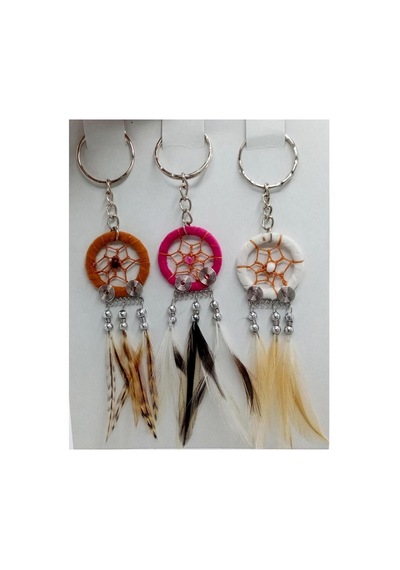 Dream Catcher Düş Kapanı Üç Renk Anahtarlık 84284159