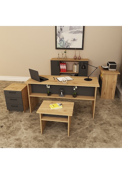 KALENDER DEKOR MERKÜR-1-2-3-4-5 OFİS BÜRO MASASI TAKIMI MRK06