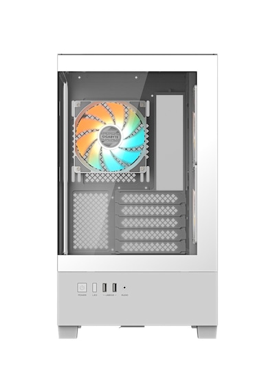 Gıgabyte Gb-c201pı Panoramıc Tempered Glass Matx Beyaz Kasa - 360mm Radyatör, 2xusb3.0, 3xargb Fan, Gıgabyte Gb-c201pı Panoramıc Tempered Glass Matx Beyaz Kasa - 360mm Radyatör, 2xusb3.0, 3xargb Fan,