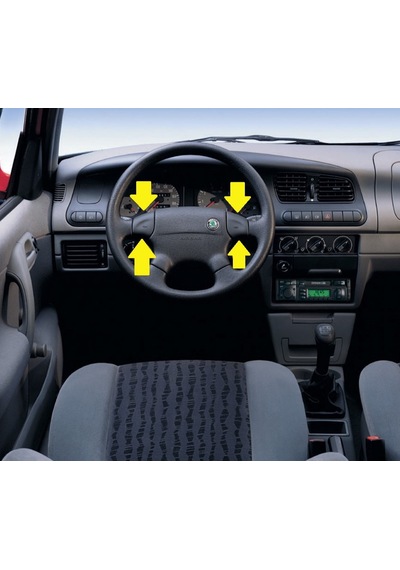 Skoda Felicia Korna Buton Tamir Takımı 3a0419097-03 1995 - 2001 Model Siyah