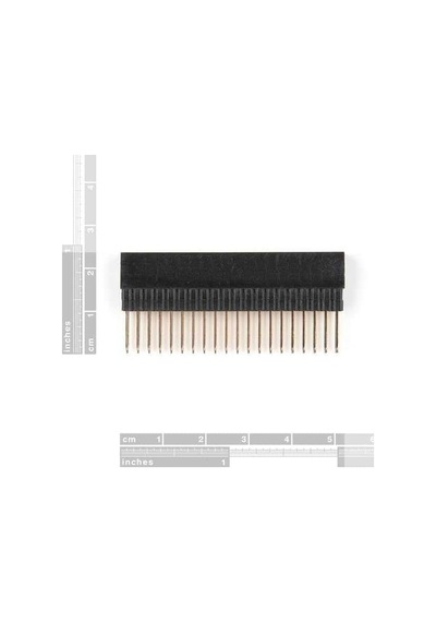 Raspberry 2x20 Ekstra Uzun Header - Çift Sıra Yükseltici Parça 16mm/7.30mm