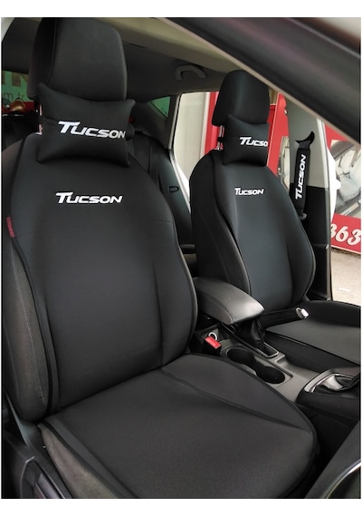 Hyundaı Tucson Nakışlı Ön Ikili Oto Koltuk Kılıfı