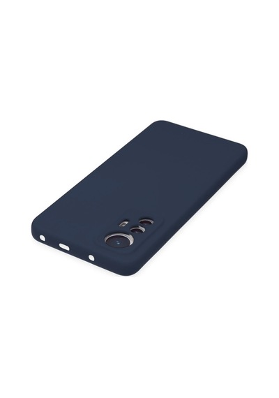 Ilkeshop Newface Xiaomi Mi 12 Lite Kılıf Nano İçi Kadife Silikon - Lacivert