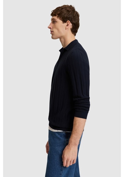 U.S. Polo Assn. Erkek Antrasit Melanj Dik Yaka Yarım Fermuarlı Regular Fit Saç Örgü Desenli Kazak 50328961-vr033 Lacivert U.S. Polo Assn. Erkek Antrasit Melanj Dik Yaka Yarım Fermuarlı Regular Fit Saç Örgü Desenli Kazak 50328961-vr033 Lacivert