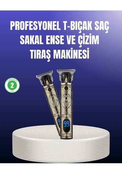 Erkek Bakım İçin Profesyonel Şarjlı Tıraş Makinesi -