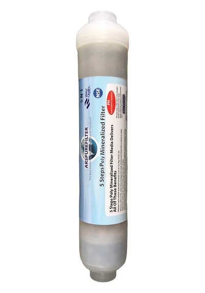 Su Arıtma Mineral Filtre 5 Aşamalı 2 inch Inline